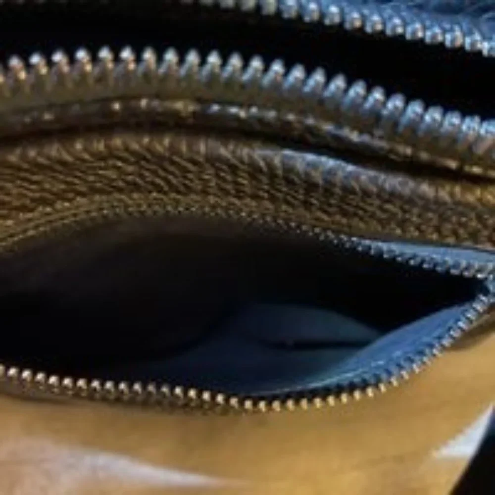 Valentino Black Noir Pebble Leather Rockstud Crossbody